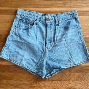 Levi’s High Loose Shorts Denim